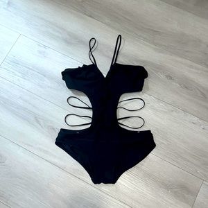 Adidas x Stella McCartney cutout swimsuit